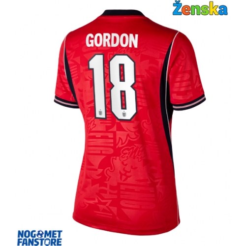 Engleska Anthony Gordon #18 Gostujuci Dres za Ženska SP 2026 Kratak Rukav